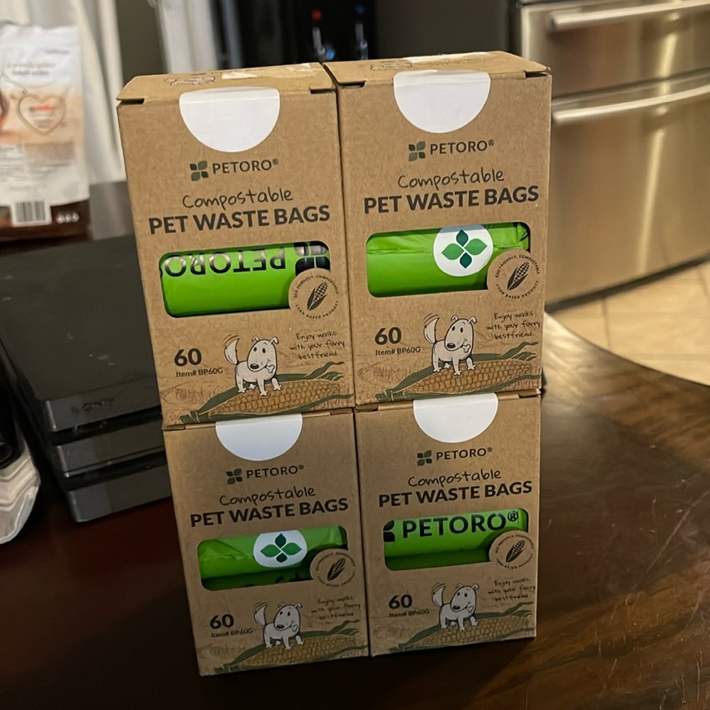 PETORO COMPOSTABLE PET WASTE BAGS